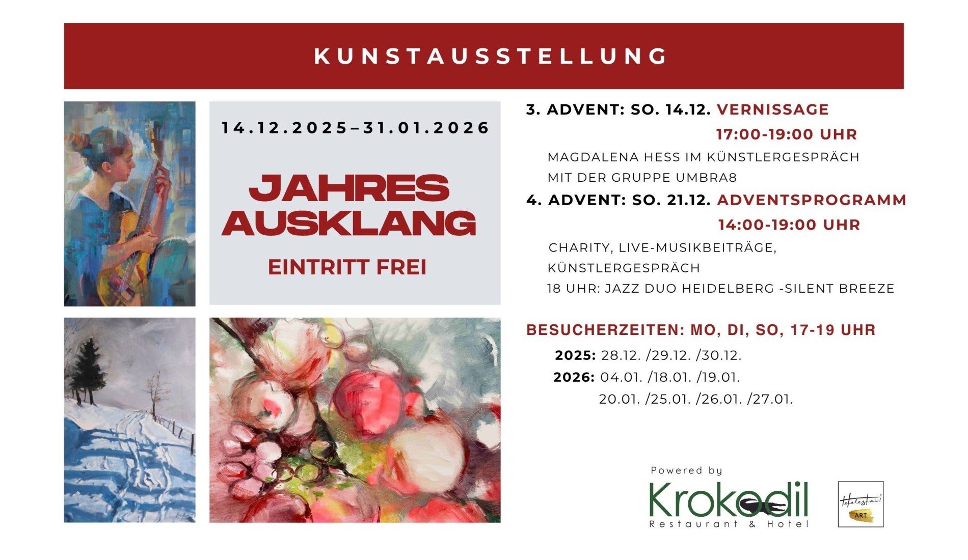 Website rot-Jahresausklang