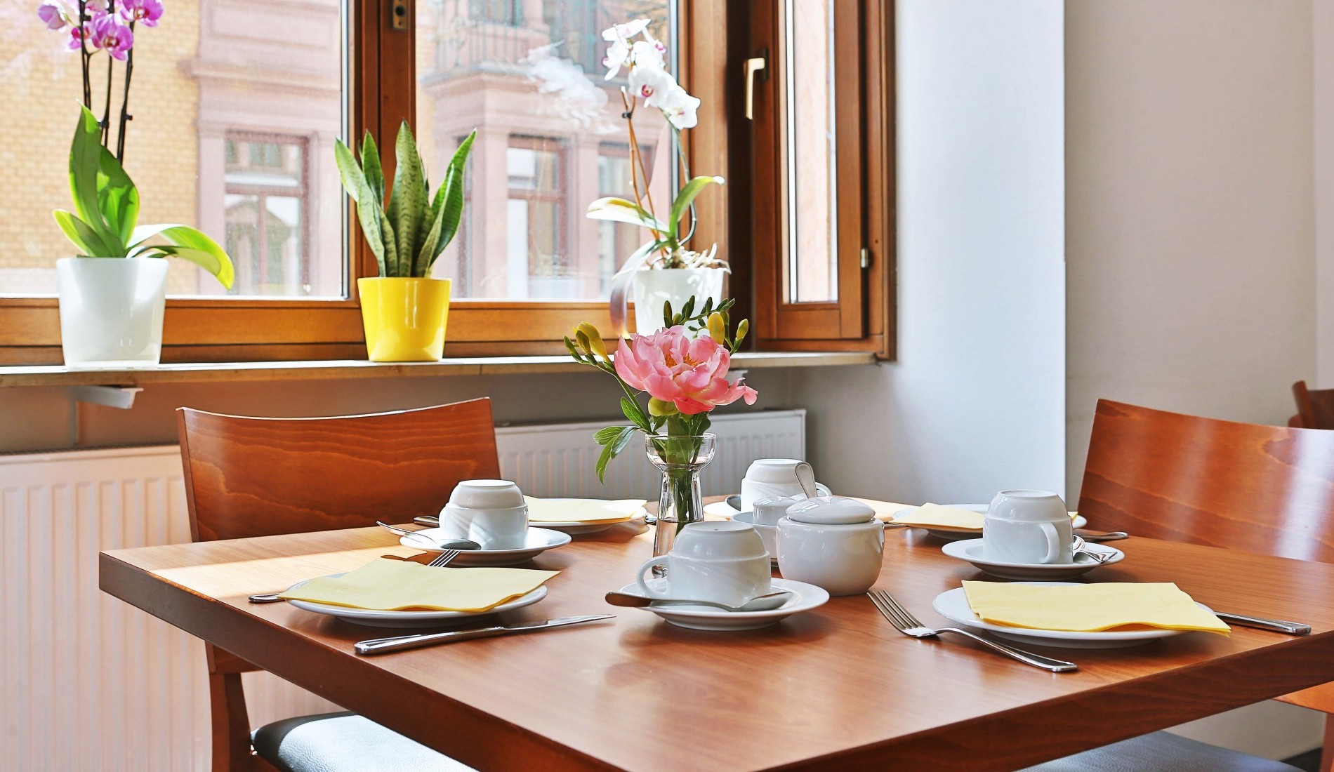 Hotel Krokodil Frühstücksraum